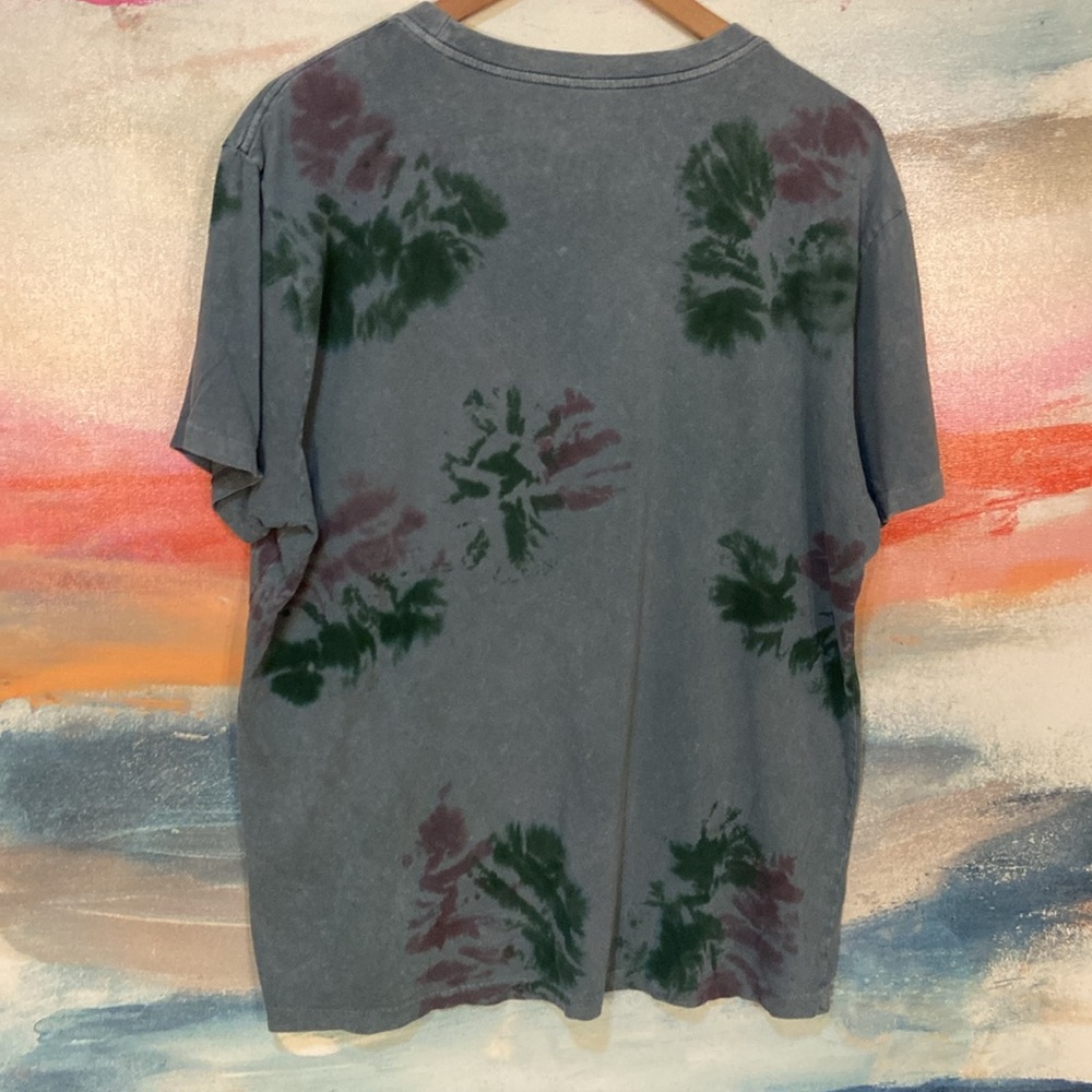 🔥EC🔥All Saints 100% Cotton Tie Dye Colten Short Sleeve Crewneck T-shirt. - Picture 5 of 5